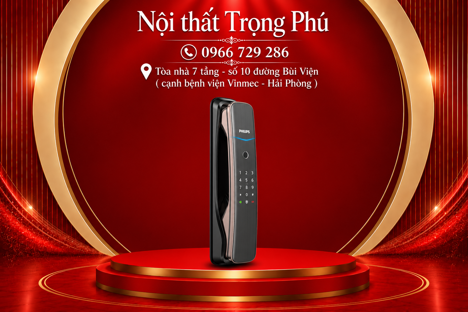 Tay Khóa Thông Minh Philips DDL702E-5HWS