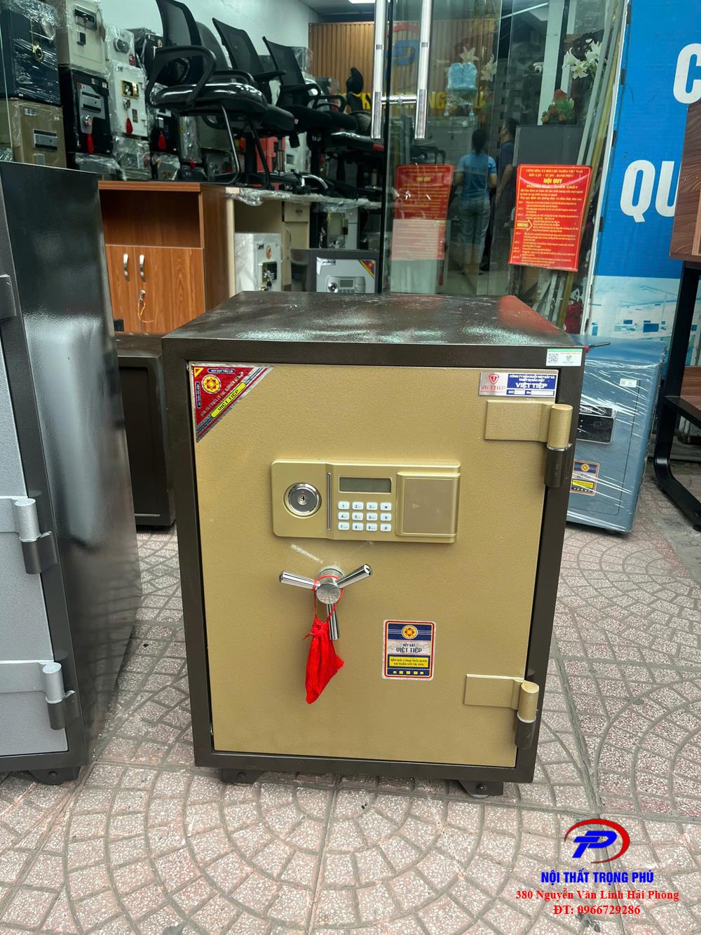 Két Sắt Điện Tử Việt Tiệp KW99DT Chống Cháy | Phân Phối Chính Hãng Tại Hải Phòng – Nội Thất Trọng Phú