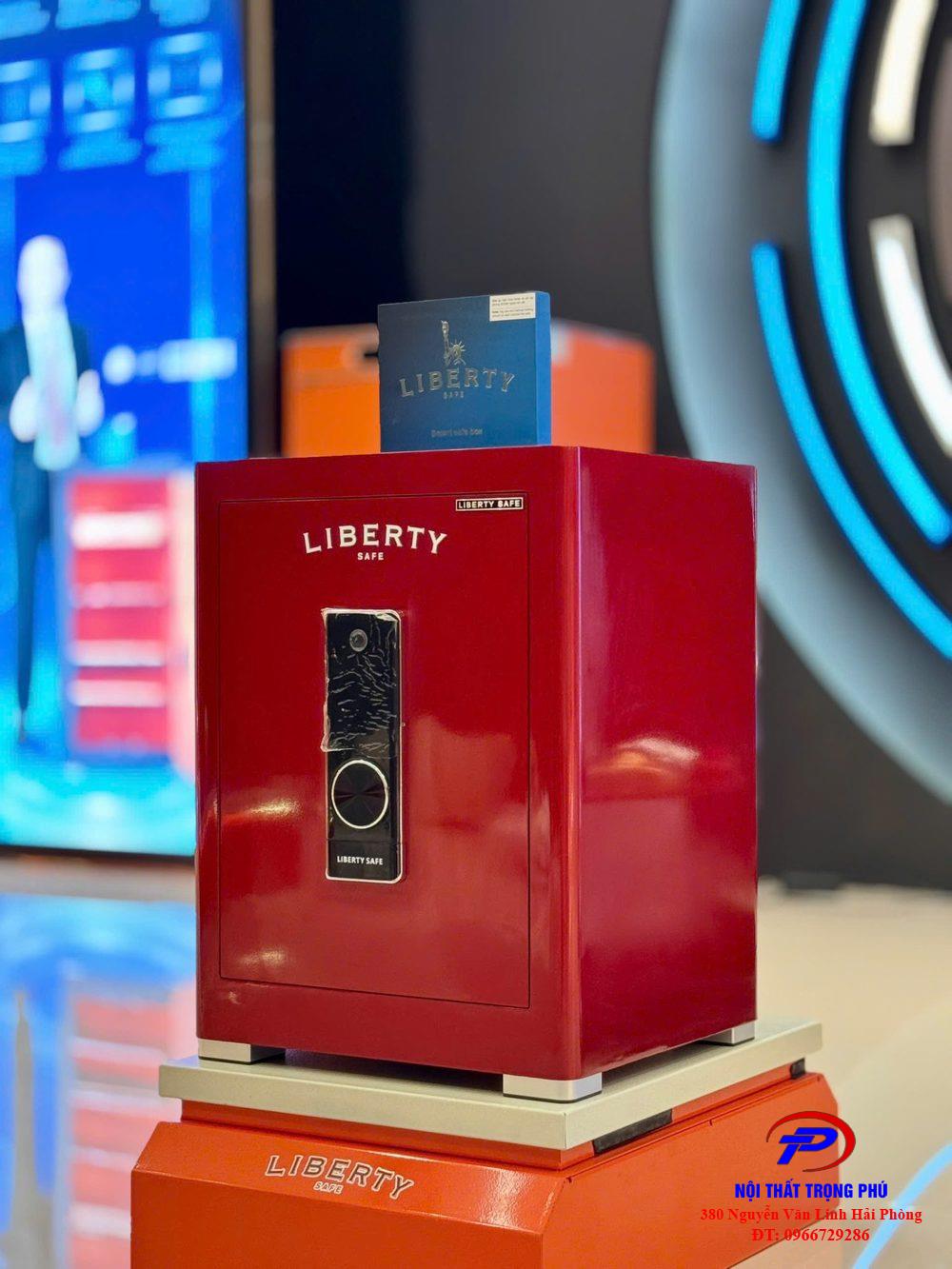 KÉT SẮT LIBERTY LB50 PRO MÀU ĐỎ – AN TOÀN TỐI ĐA, PHONG CÁCH THỜI THƯỢNG