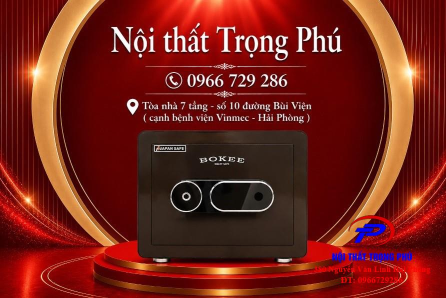 KÉT SẮT BOKEE BK-30VT (NÂU VÀNG ÁNH KIM BÓNG)