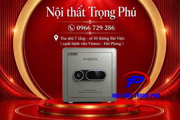 KÉT SẮT BOKEE BK-39VT PRO (XÁM XANH)
