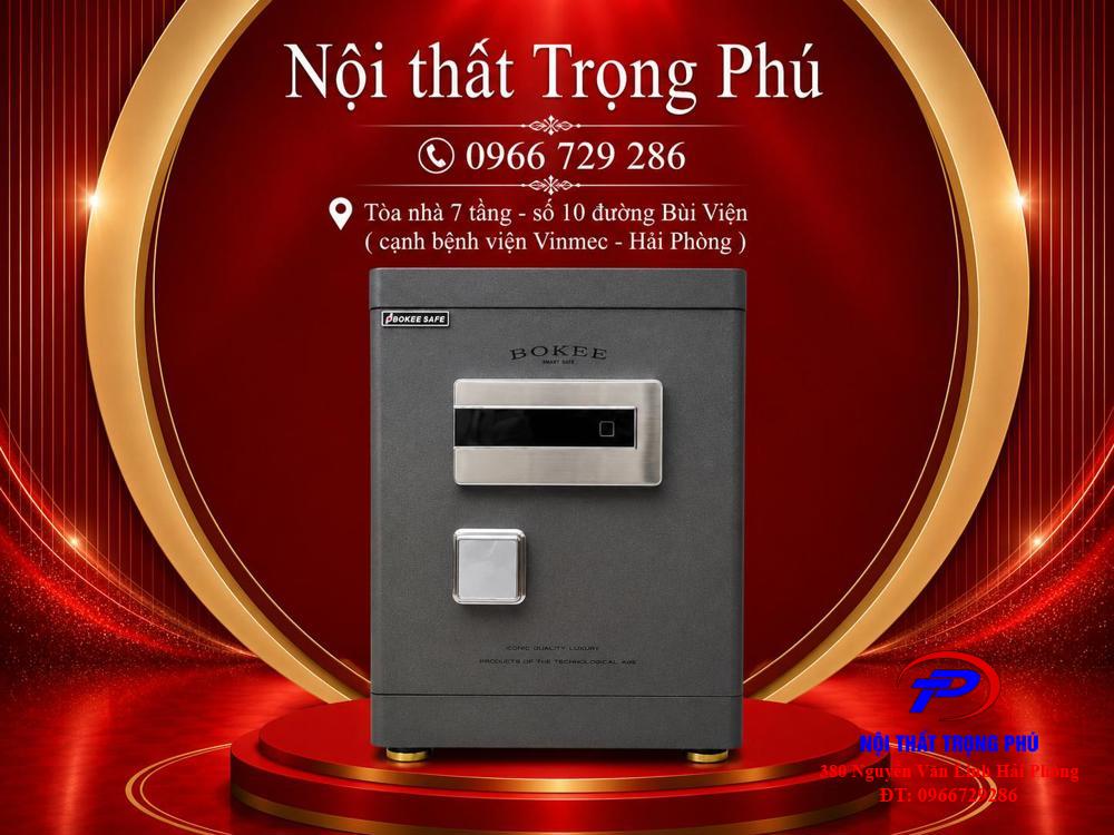 KÉT BẠC BOKEE BK-50C PRO (MÀU XÁM XANH)