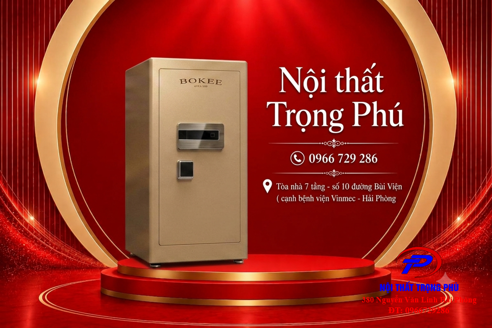 KÉT BẠC BOKEE BK-80A1 (MÀU VÀNG GOLD)