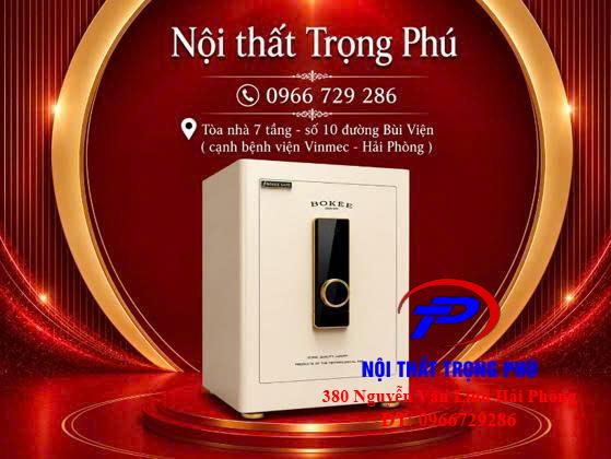 KÉT SẮT BOKEE BK-55A (TRẮNG KEM)