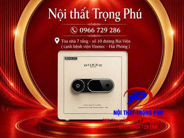 KÉT SẮT BOKEE BK-39VT PRO (TRẮNG KEM)