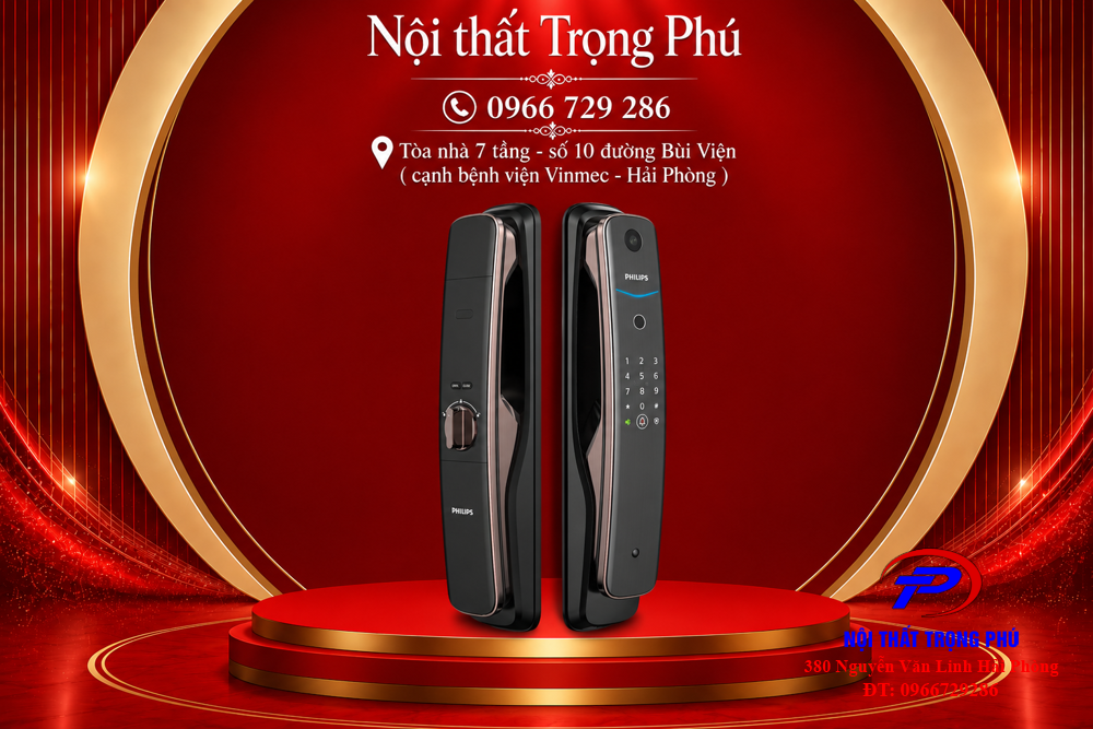 Tay Khóa Thông Minh Philips DDL702-1HWS