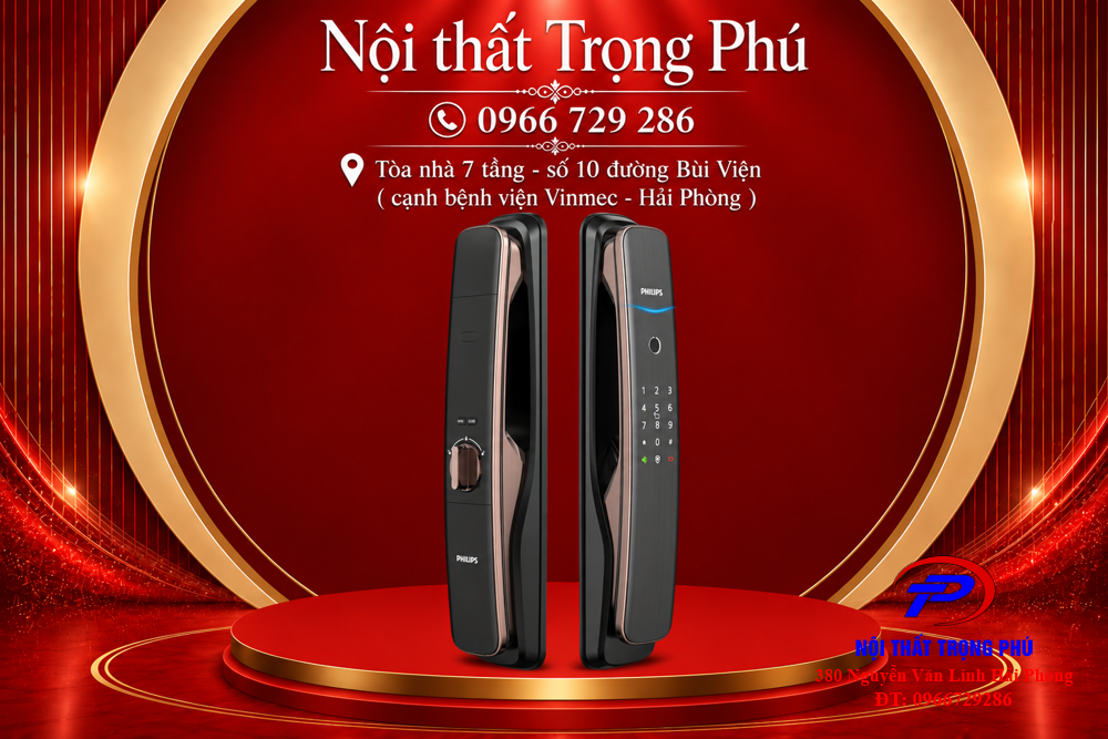 Tay Khóa Thông Minh Philips DDL702E-5HWS