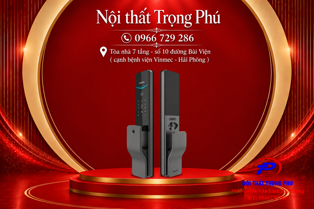 Tay Khóa Thông Minh Philips DDL801-5HBS