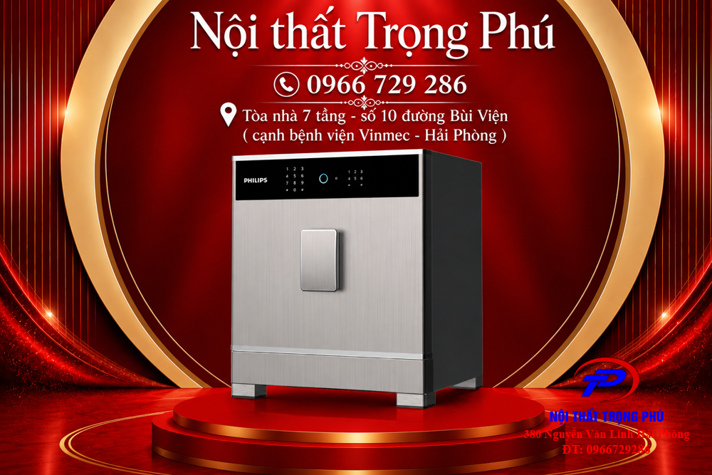 KÉT SẮT ĐẦU GIƯỜNG PHILIPS SBX701-4B0