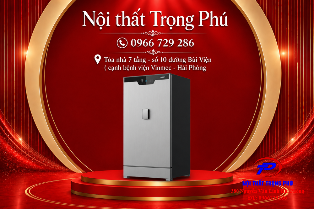 KÉT SẮT BẢO VỆ PHILIPS SBX702-CB0/CBX