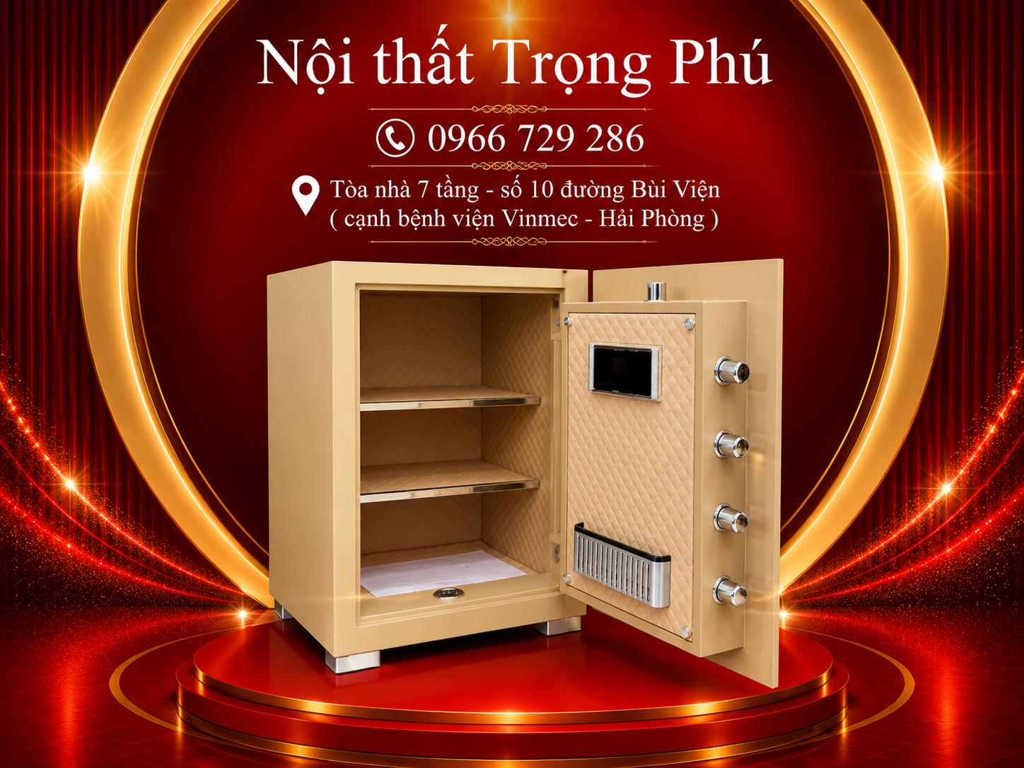 KÉT BẠC BOKEE BK-60H (MÀU VÀNG GOLD)