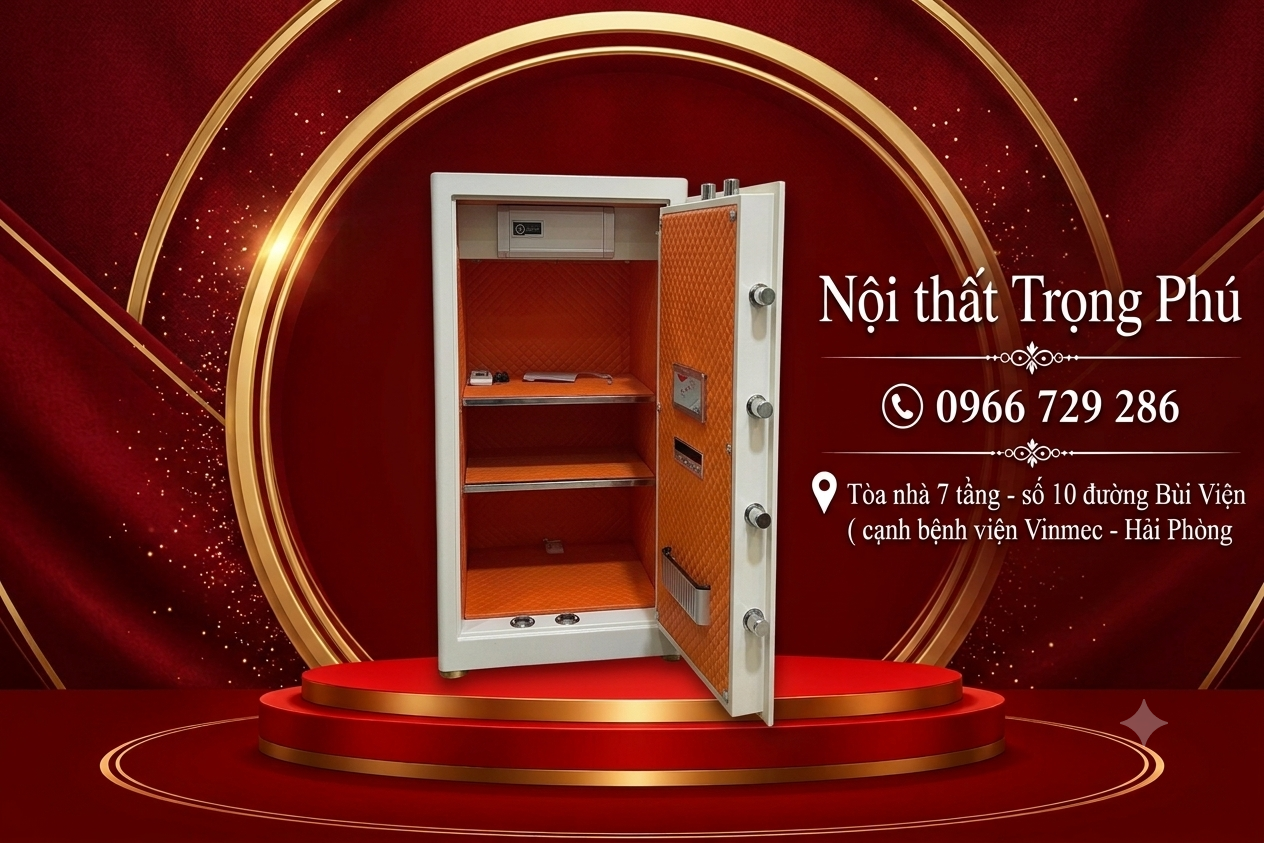 KÉT BẠC BOKEE BK-100A1 (MÀU TRẮNG KEM)