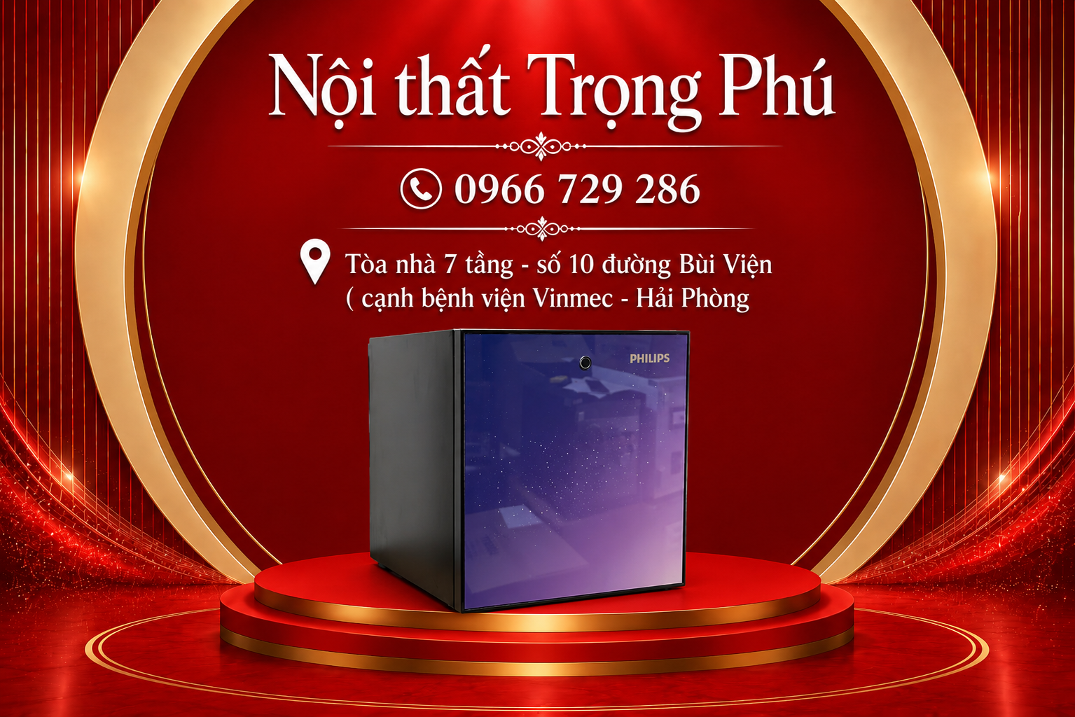 KÉT SẮT CHỐNG CHÁY PHILIPS SBX501-4C0