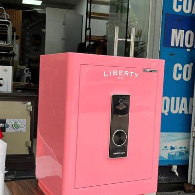 Két Sắt Thông Minh Liberty LB58 PRO – Phiên Bản Cao Cấp Màu Hồng Baby