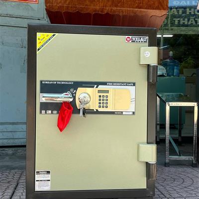 Két Sắt Chống Cháy Welko KCC150 E – GOLD | An Toàn – Khóa Điện Tử Cao Cấp