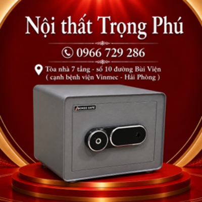 KÉT SẮT BOKEE BK-30VT (XÁM XANH)