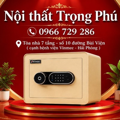 KÉT SẮT BOKEE BK-30VT (MÀU TRẮNG KEM)