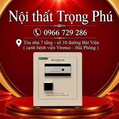 KÉT BẠC BOKEE BK-45B (MÀU TRẮNG KEM)