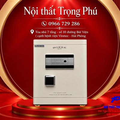 KÉT BẠC BOKEE BK-50C (MÀU TRẮNG KEM)