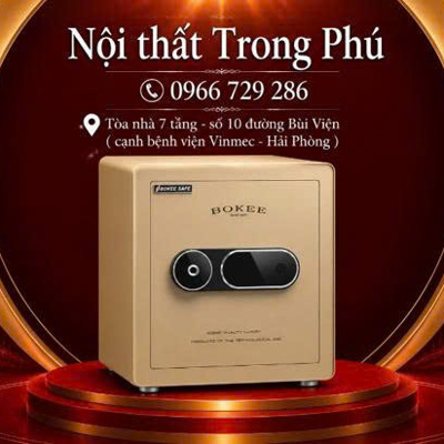 KÉT SẮT BOKEE BK-39VT PRO (VÀNG GOLD)