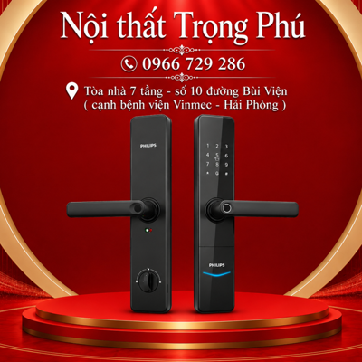 Tay Khóa Thông Minh Philips DDL603E-5HWS