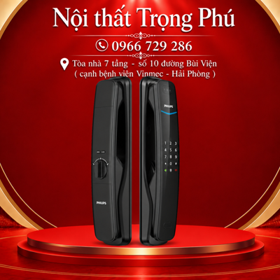 Tay Khóa Thông Minh Philips DDL702-8HWS